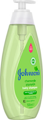 Johnson & Johnson Baby Shampoo cu musetel 500ml cu pompă