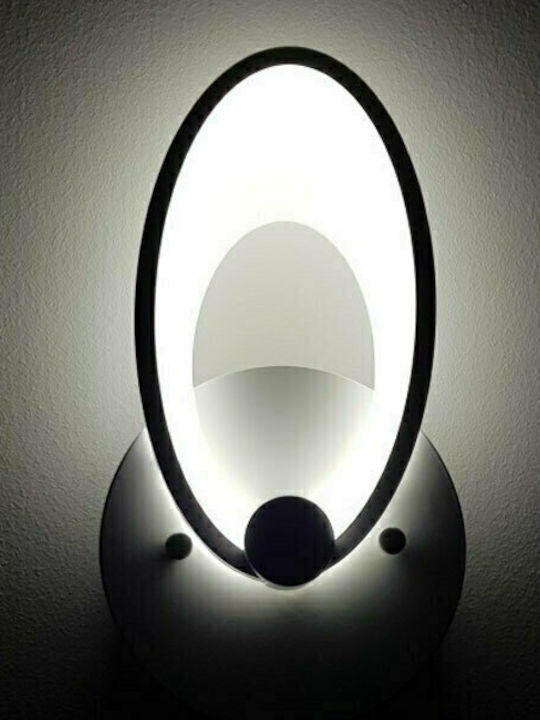 Atman Wall-Mounted Outdoor Ceiling Light LED IP20 12W with Adjustable White Light 26.5x14x4.5εκ.