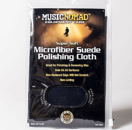 MusicNomad Microfiber Suede Polishing Cloth Аксесоари за почистване