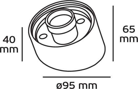 VK Lighting Armature for Lighting Fixtures 60W E27 IP54 24080-004639