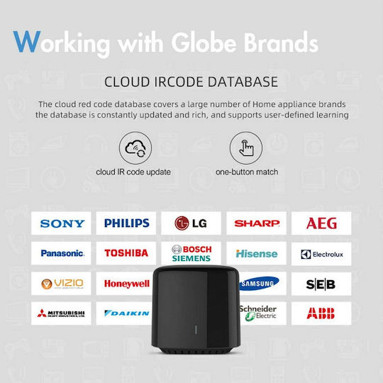 Broadlink BestCon RM4C Mini Умен хъб Wi-Fi / IR Съвместим с Google Home, Alexa & IFTTT