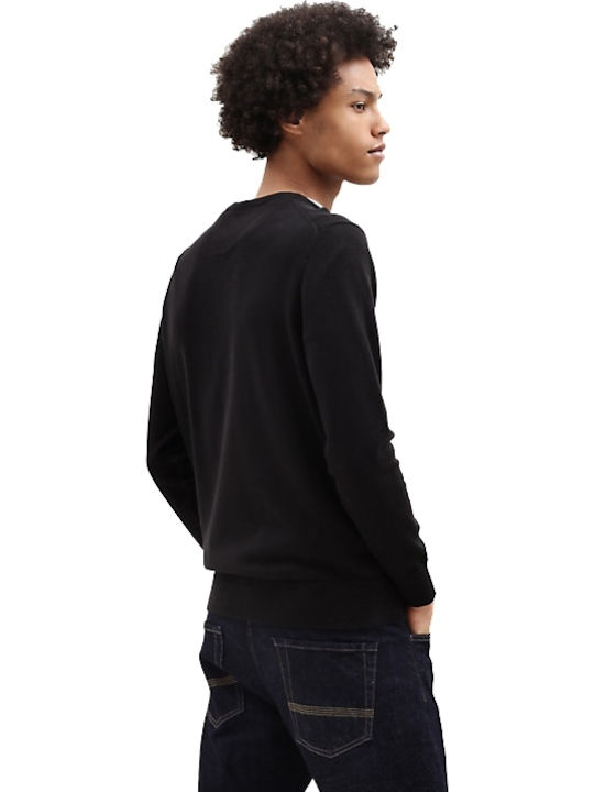 Williams River Crew Long Sleeve Sweater Black