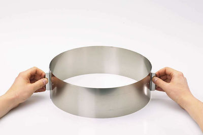 Gefu Adjustable Inox Round-Shaped Cake Ring 14304