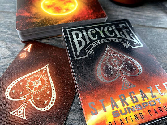 Bicycle Stargazer Sunspot Collectible Playing Cards Laminated for Poker