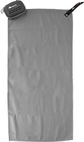 AlpinPro DryFast Microfiber Body Towel with Case Gray 150x75cm