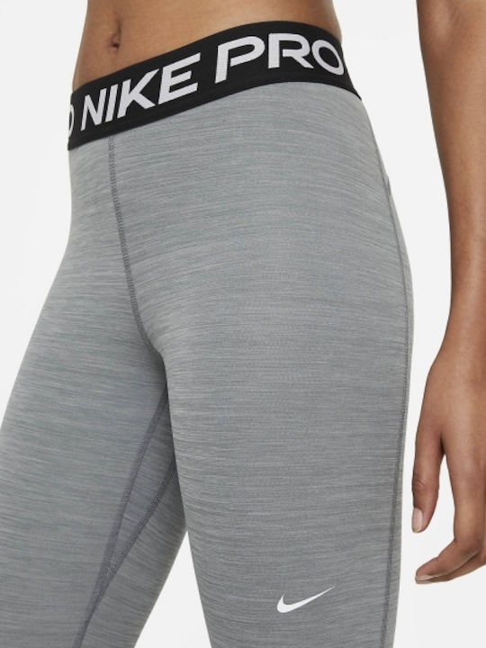 Dri-Fit Pro 365 Training Women's Cropped Firming High Waist Gray Leggings