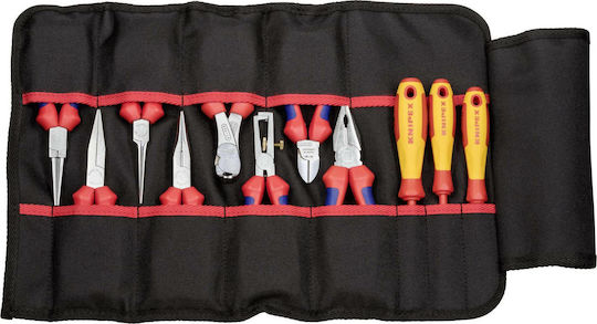 Knipex Pliers set Electrician Length 100mm 11pcs
