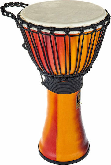 Toca Percussion Djembe Freestyle Seilgestimmt 10 Zoll Mit Mechanischem Kordelzug