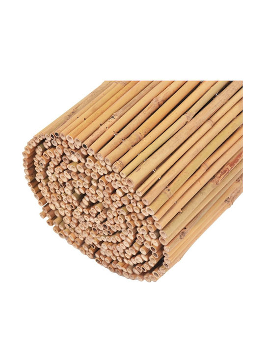 vidaXL Bambuszaun Bambus mit Ganzem Holz 50x500cm