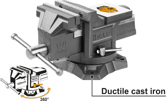 Ingco Swivel Base Vise 150mm HBV086