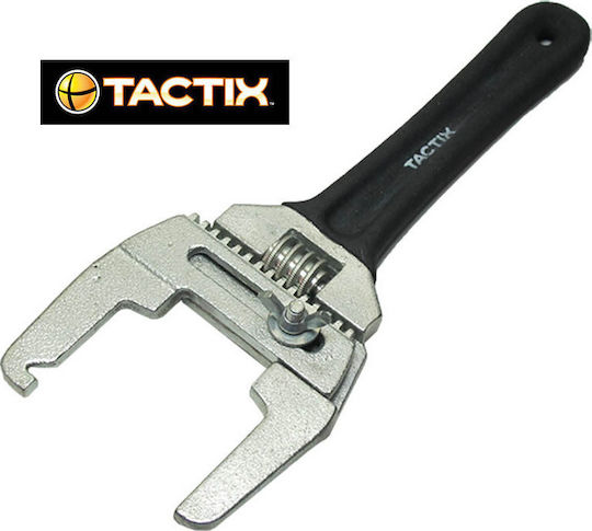 Tactix Γαλλικό Κλειδί με Άνοιγμα Σιαγόνων έως 75mm και Αντιολισθητική Λαβή