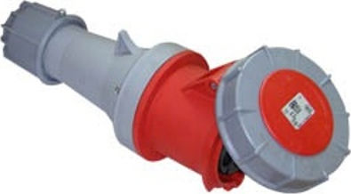 PCElectric Женски индустриален щепсел Женски щепсел 5P 125A IP66 245-6
