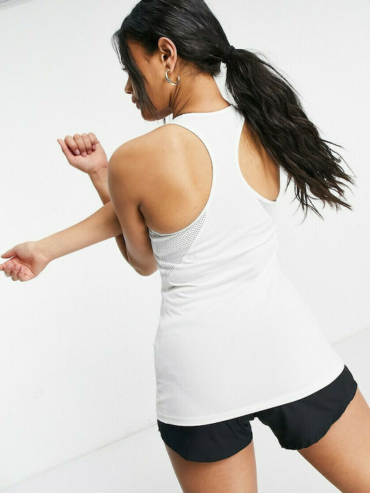 Nike Swoosh Women's Sport Blouse Sleeveless White