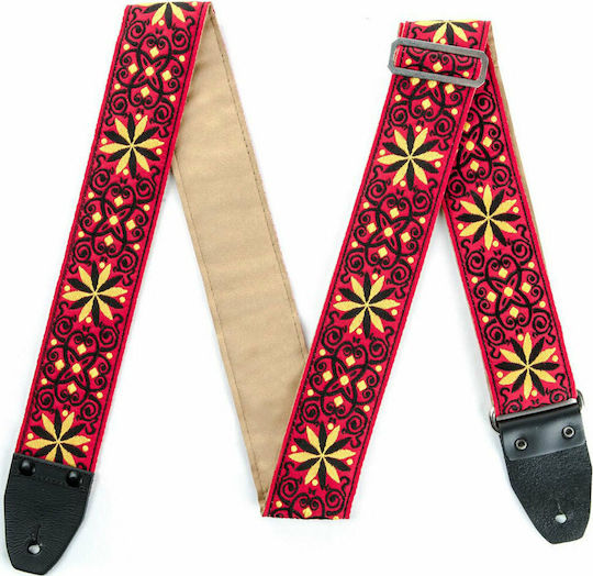 Dunlop Jimi Hendrix Gurt Mehrfarbige Gitarre