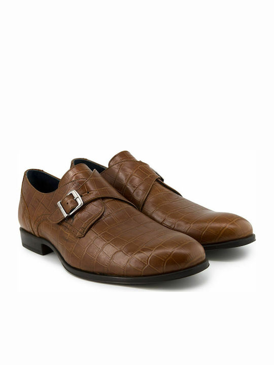 Damiani Men's Monk Shoes Brown