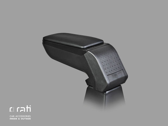 Rati Armster S Car PU Armrest for Seat Ibiza / Cordoba Black