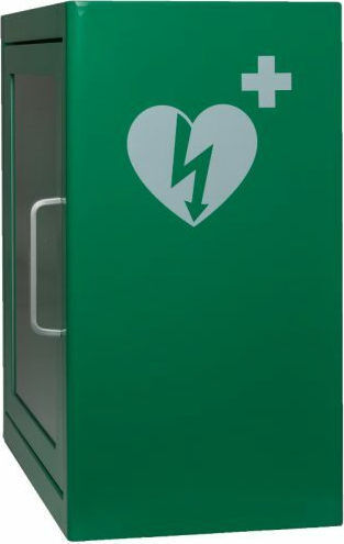 Arky Cabinet defibrilator Green fără alarmă