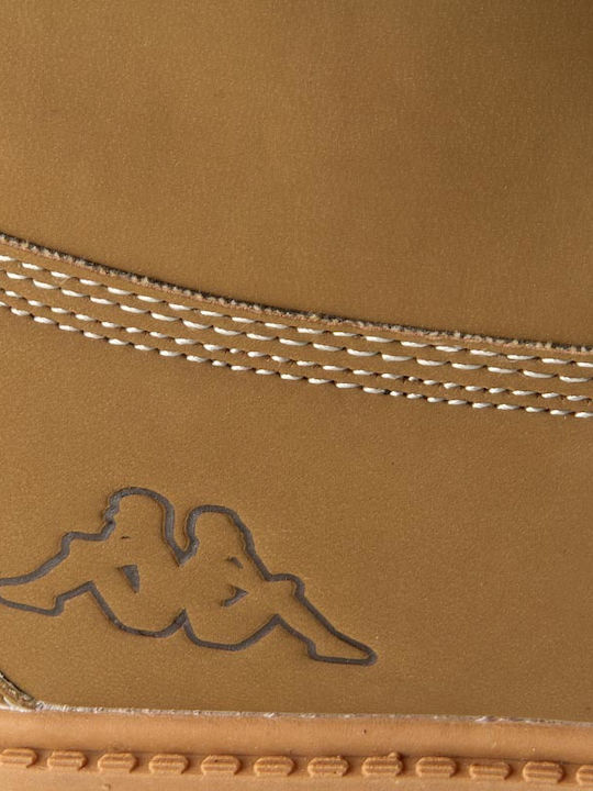 Kombo Mid Leder Gelb Stiefel