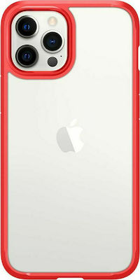 Spigen Ultra Hybrid Umschlag Rückseite Synthetisch Rot (iPhone 12 / 12 Pro) ACS01704