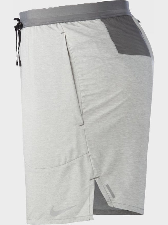 Nike Flex Stride Men's Sports Dri-Fit Monochrome Shorts Gray