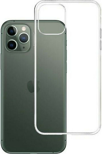 3MK Clear Задна корица Силикон 1.2мм Прозрачен (iPhone 12 Pro Max)