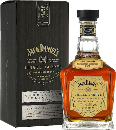 Single Barrel Strenght Tennessee Whisky din S.U.A 64.5% 700ml