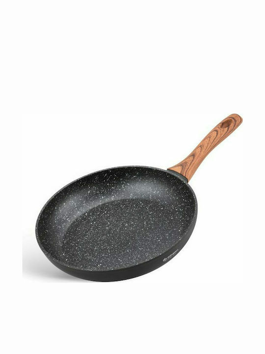 Edenberg Cookware Set Made of Aluminum Black With Non-Stick Coating 15 Pieces
