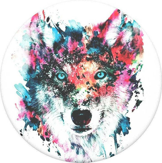 PopSockets PopGrip Κινητού Wolf