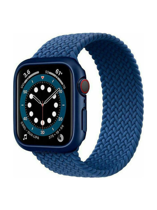 Spigen Thin Fit Plastic Case Blue Colour for Apple Watch 44mm