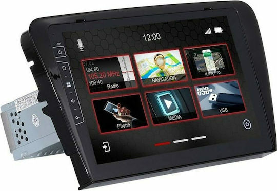 Dynavin Sistem Audio Auto pentru Skoda Octavia 2013-2019 (Bluetooth/USB/AUX/WiFi/GPS/Apple-Carplay/Android-Auto) cu Ecran Tactil 10"