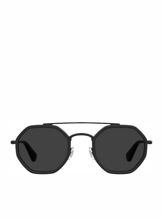 Havaianas Piaui Слънчеви очила с Черно Метален Рамка и Черно Леща Piaui 807/IR