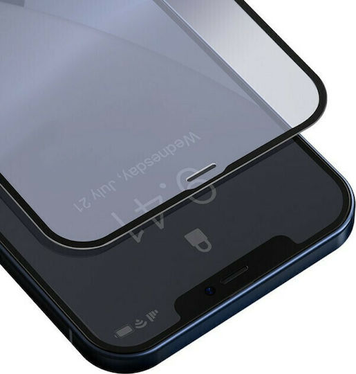 Baseus Anti-blue Full Face Tempered Glass 2buc (iPhone 12 / 12 Pro)