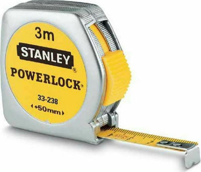 Stanley Tape Measure with Auto-Rewind 12.7mm x 3m