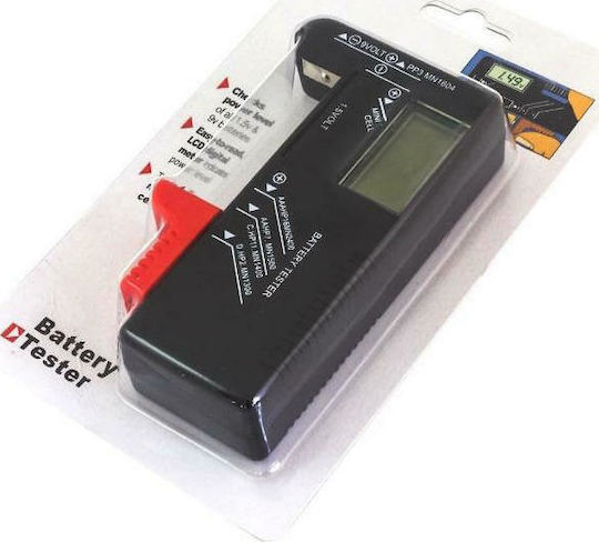 PT-797 Digital Battery Tester with Battery Size Adjustment Lever 1.5V & 9V PT-797