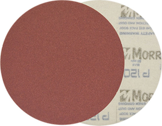 Morris Aluminium Oxide Velcro Orbital Sander Sanding Sheet K40 125x125mm