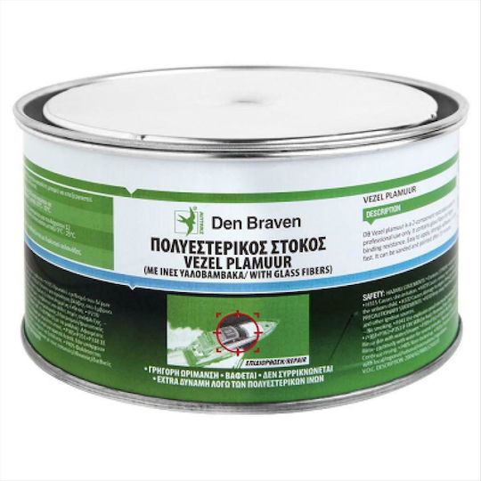 Bostik Den Braven Poly-Plamuur General-Purpose Putty Filler Polyester / 2 Components 750gr