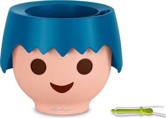 Lechuza Playmobil Ojo Αυτοποτιζόμενη Γλάστρα Πλαστική Κόκκινη 21x21εκ.