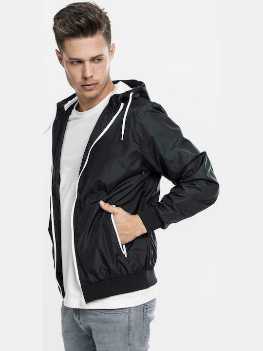 Urban Classics TB147 Herren Jacke Lässig Winddicht Black