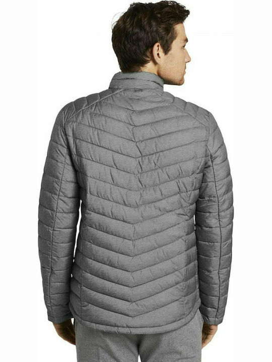 Tom Tailor Men's Puffer Jacket Gray