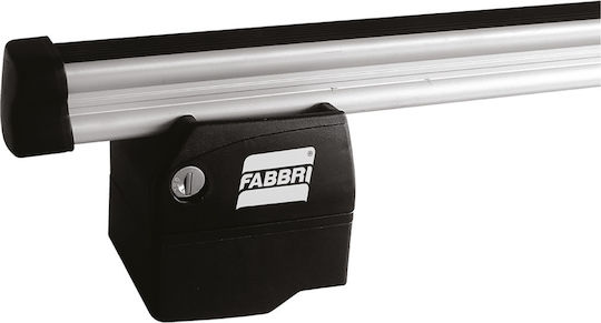 Fabbri Roof Bars Aluminum 150cm. (with Roof Rack Legs)