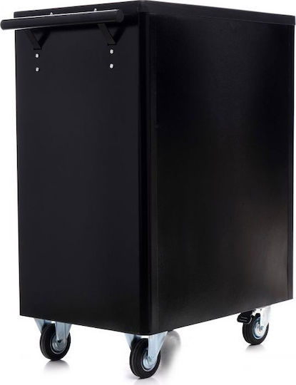 Kraft & Dele Cu roți Metal Căruță L70xA48xÎ83.5cm