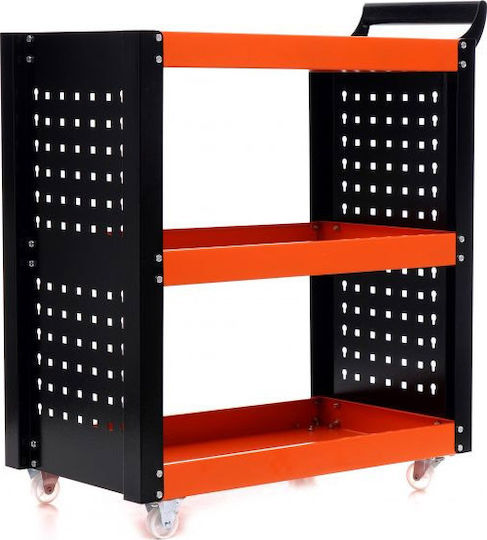 Kraft & Dele Cu roți Metal Căruță L37xA25xÎ68cm