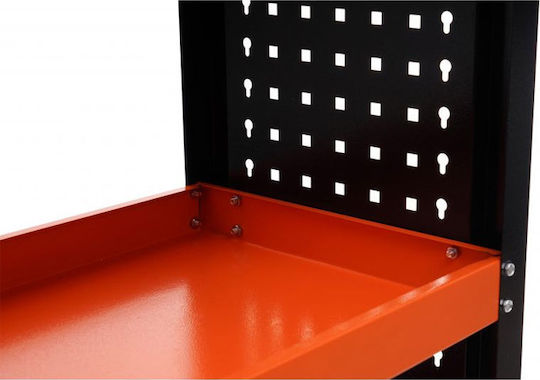 Kraft & Dele Cu roți Metal Căruță L37xA25xÎ68cm