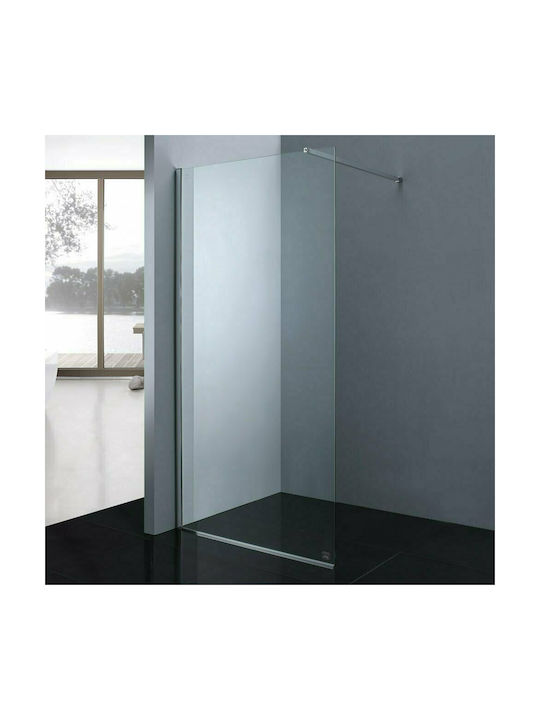 Devon Iwis Walk-in Διαχωριστικό Ντουζιέρας 107-109x200cm Clean Glass Chrome