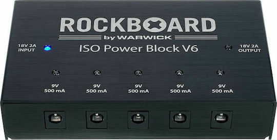 Rockboard Power Block V6 Pedal-Stromversorgungen E-Gitarre
