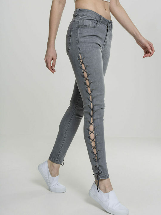 Women's Jean Trousers in Skinny Fit Gray