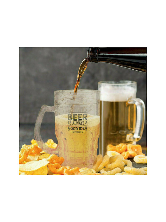 Legami Milano Cooling Glas Bier, μπίρας aus Plastik