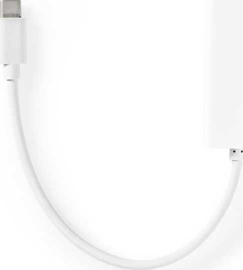 Nedis CCGT64952WT02 Αντάπτορας Δικτύου USB-C με Ενσύρματη Σύνδεση Gigabit Ethernet