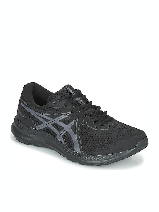 ASICS Gel-Contend 7 Ανδρικά Αθλητικά Παπούτσια Running Black / Carrier Grey