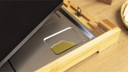 Cecotec Tasty & Grill 2000 Teppanyaki Плоча за Печене с Регулируем Термостат 2000W 37.5x24.5см.